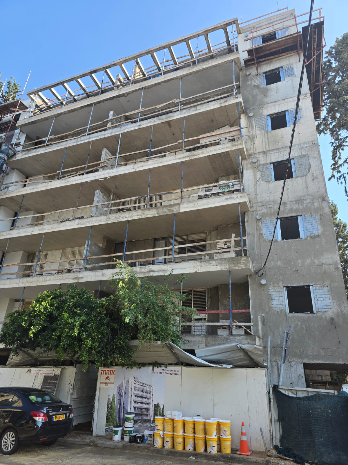 צ״ג בנות 13 ראשון לציון - הפרויקט בביצוע