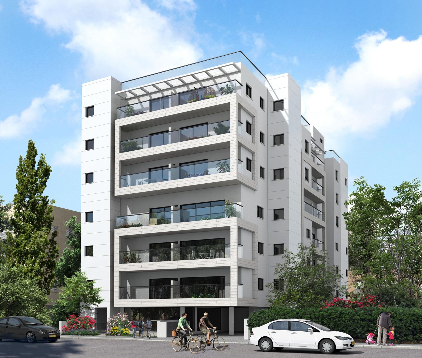 הדמיה פרויקט ארלוזורוב 36 בת ים