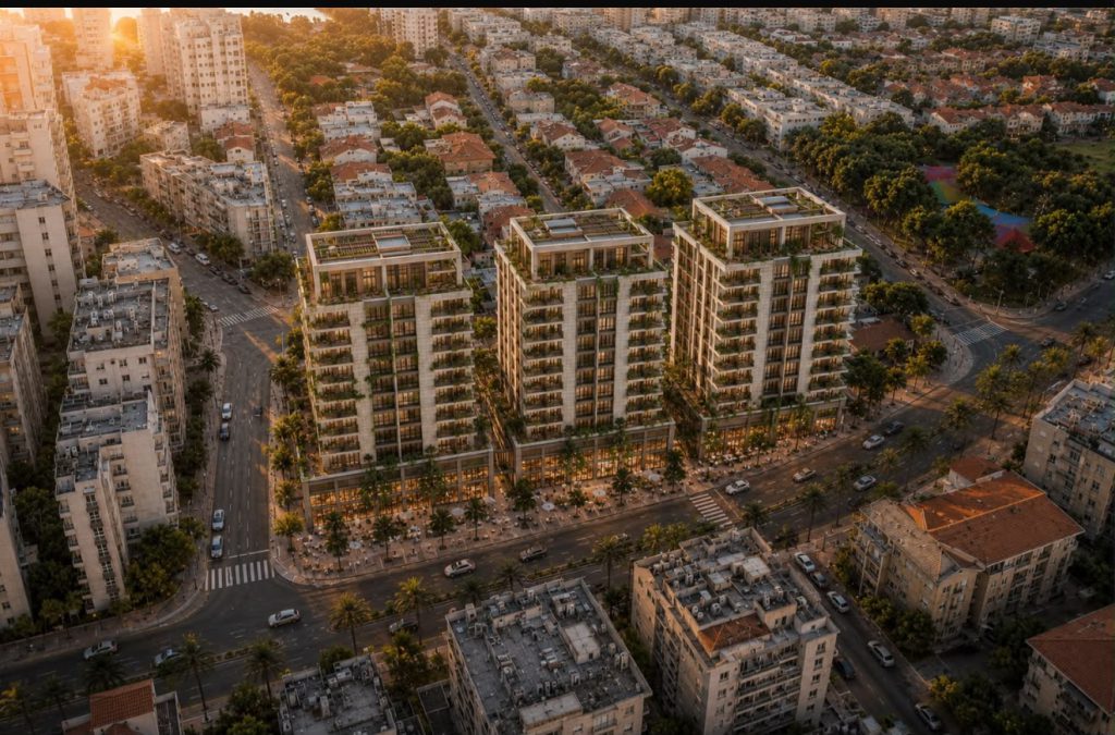 הדמיה מתחם ז'בוטינסקי שמעוני ראשון לציון